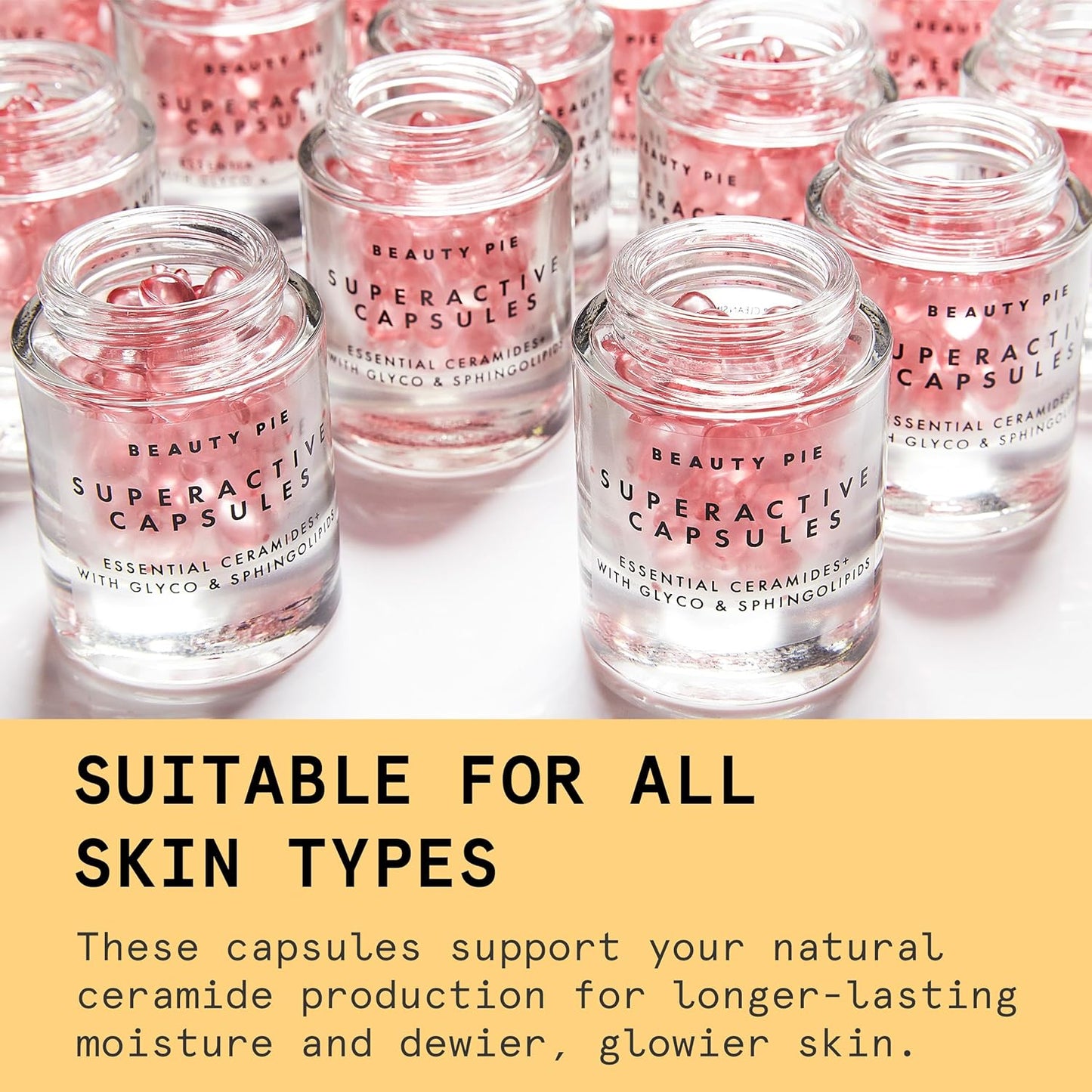 Beauty Pie Superactive Capsules Essential Ceramides + For Hydrating, Anti-Aging & A Healthy, Dewy Glow