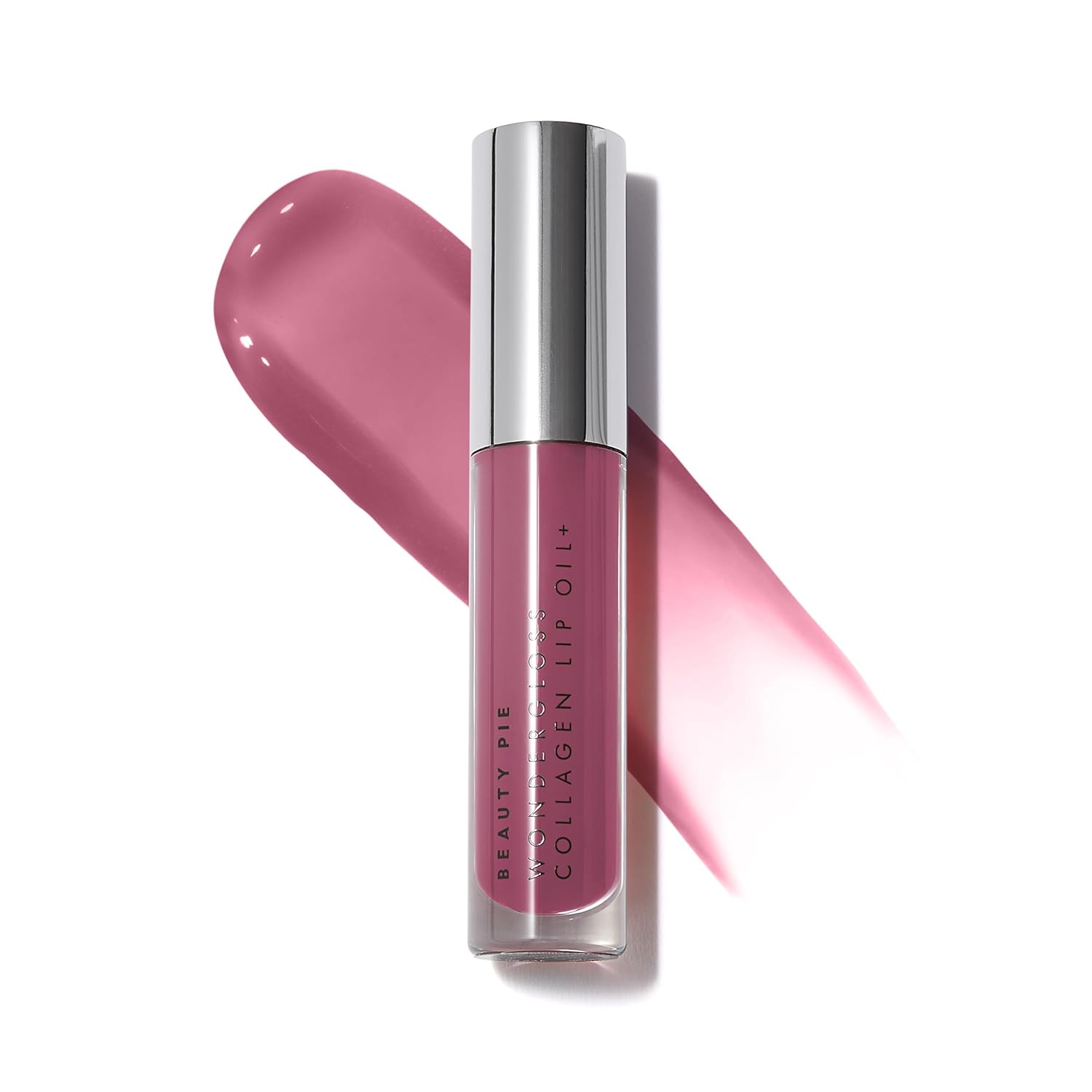 Beauty Pie Wondergloss Collagen Lip Oil + Plum Naked 0.13 fl oz – Hydrating, Plumping, Non‑Sticky Lip Oil Gloss Hybrid with Collagen AC Micro‑Vectors & Cherry Hibiscus Oils