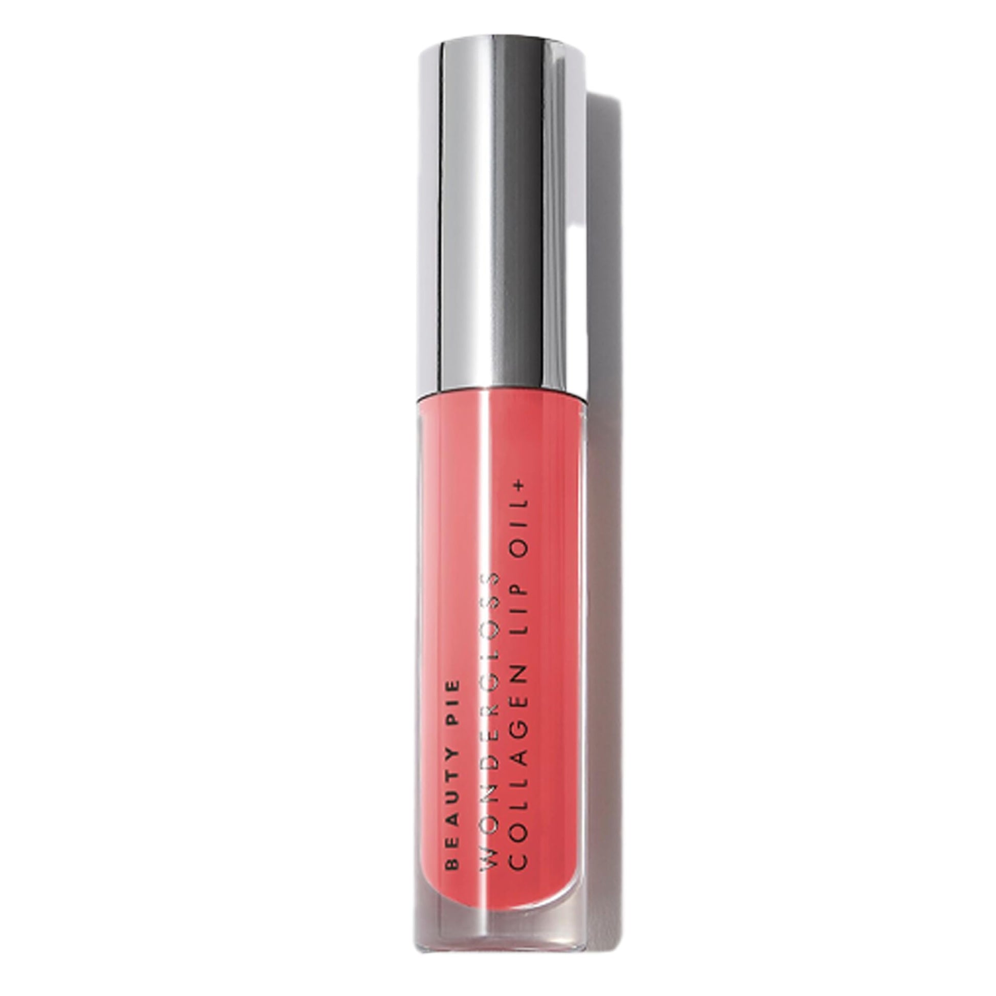 Beauty Pie Wondergloss Collagen Lip Oil + Plum Naked 0.13 fl oz – Hydrating, Plumping, Non‑Sticky Lip Oil Gloss Hybrid with Collagen AC Micro‑Vectors & Cherry Hibiscus Oils