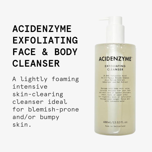 Beauty Pie AcidEnzyme Exfoliating Face & Body Cleanser To Help Smooth, Purify & Clear Skin