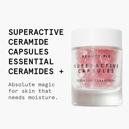Beauty Pie Superactive Capsules Essential Ceramides + For Hydrating, Anti-Aging & A Healthy, Dewy Glow