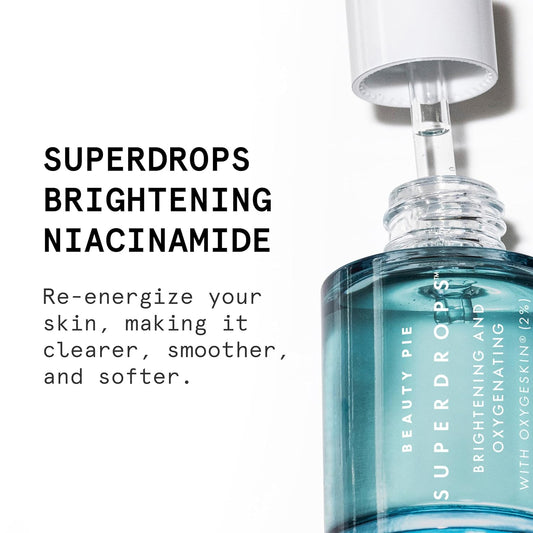 Beauty Pie Superdrops Brightening Niacinamide (10%) Serum – 1 oz / 30 mL Pore‑Refining, Brightening & Barrier‑Strengthening Lightweight Formula