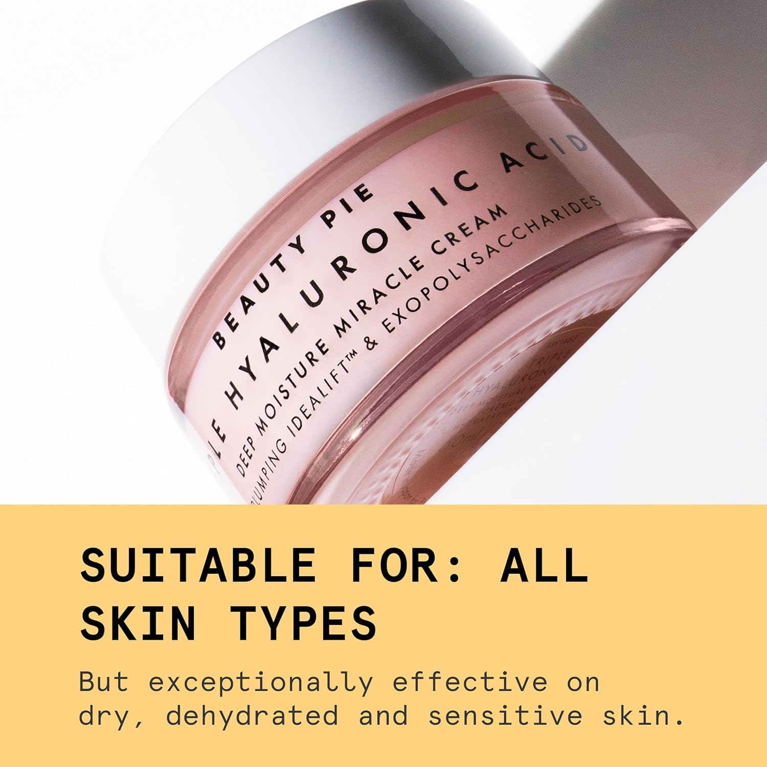 Beauty Pie Triple Hyaluronic Acid Deep Moisture Miracle Cream 50ml – Hydrating Face Moisturizer for Plumping, Firming & Anti-Aging