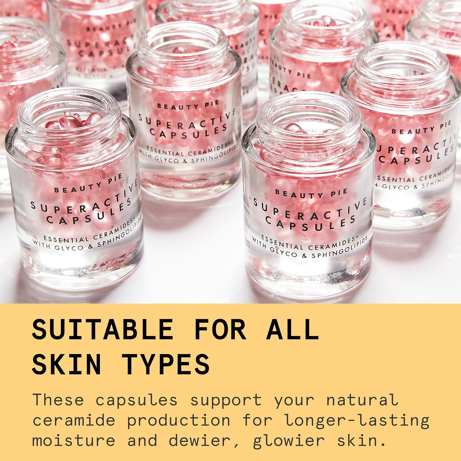 Beauty Pie Superactive Capsules Essential Ceramides + For Hydrating, Anti-Aging & A Healthy, Dewy Glow